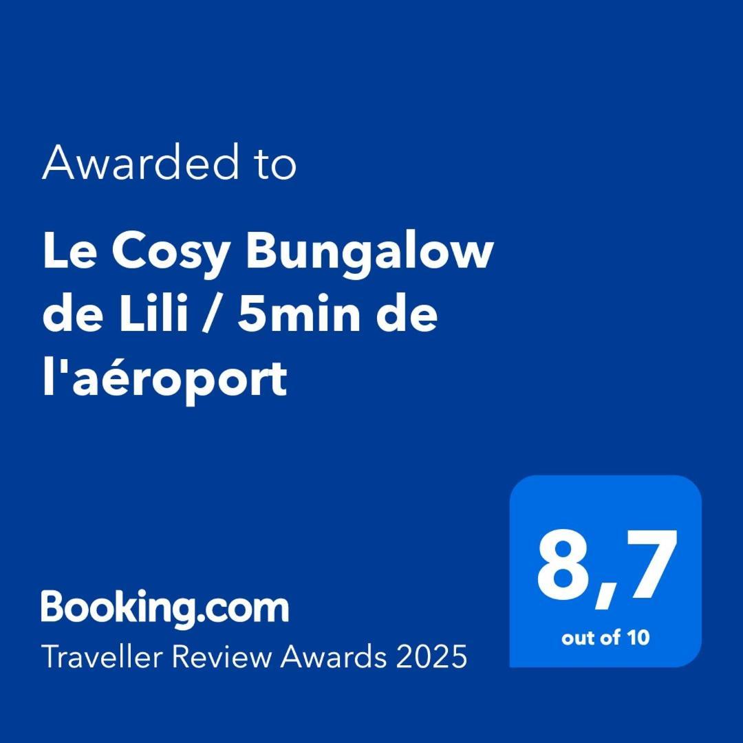 Le Cosy Bungalow De Lili / 5Min De L'Aeroport Les Abymes Exteriér fotografie