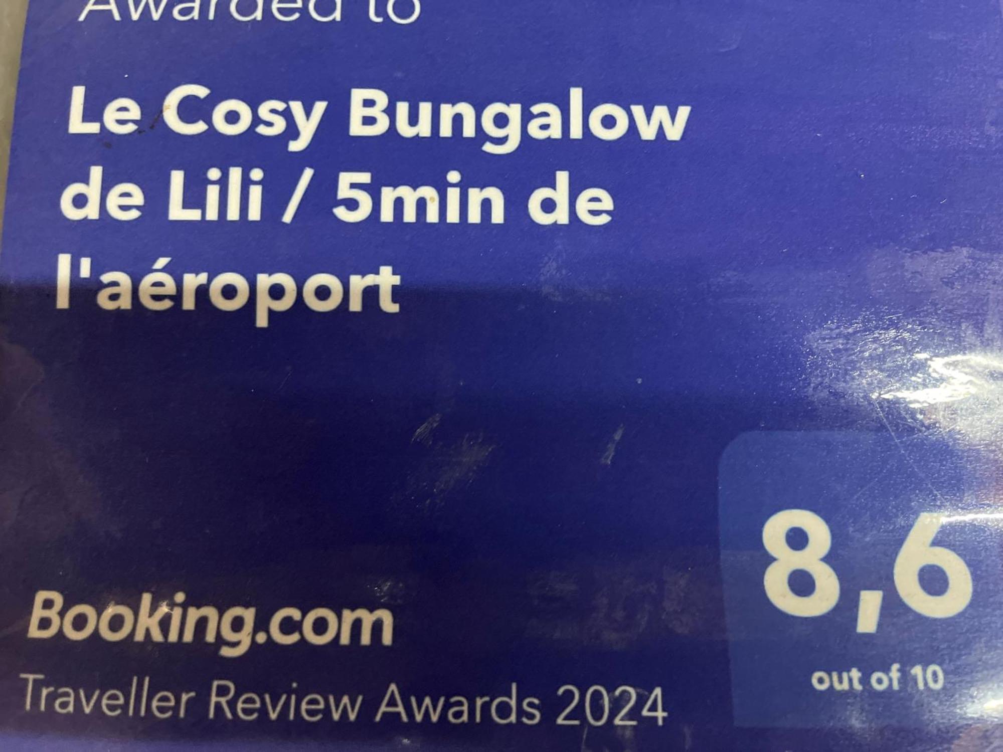 Le Cosy Bungalow De Lili / 5Min De L'Aeroport Les Abymes Exteriér fotografie